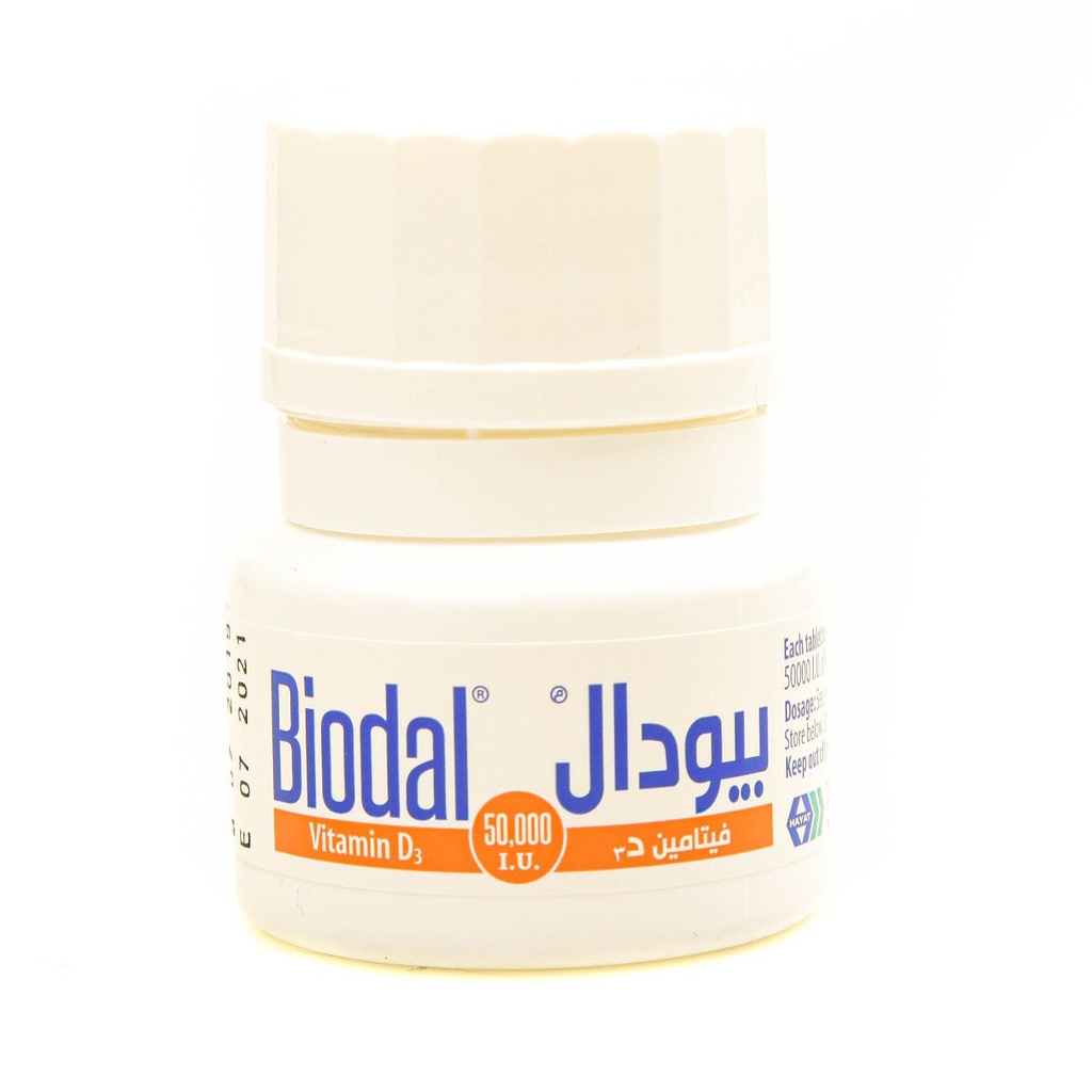 Biodal 50,000 IU 20 Tab