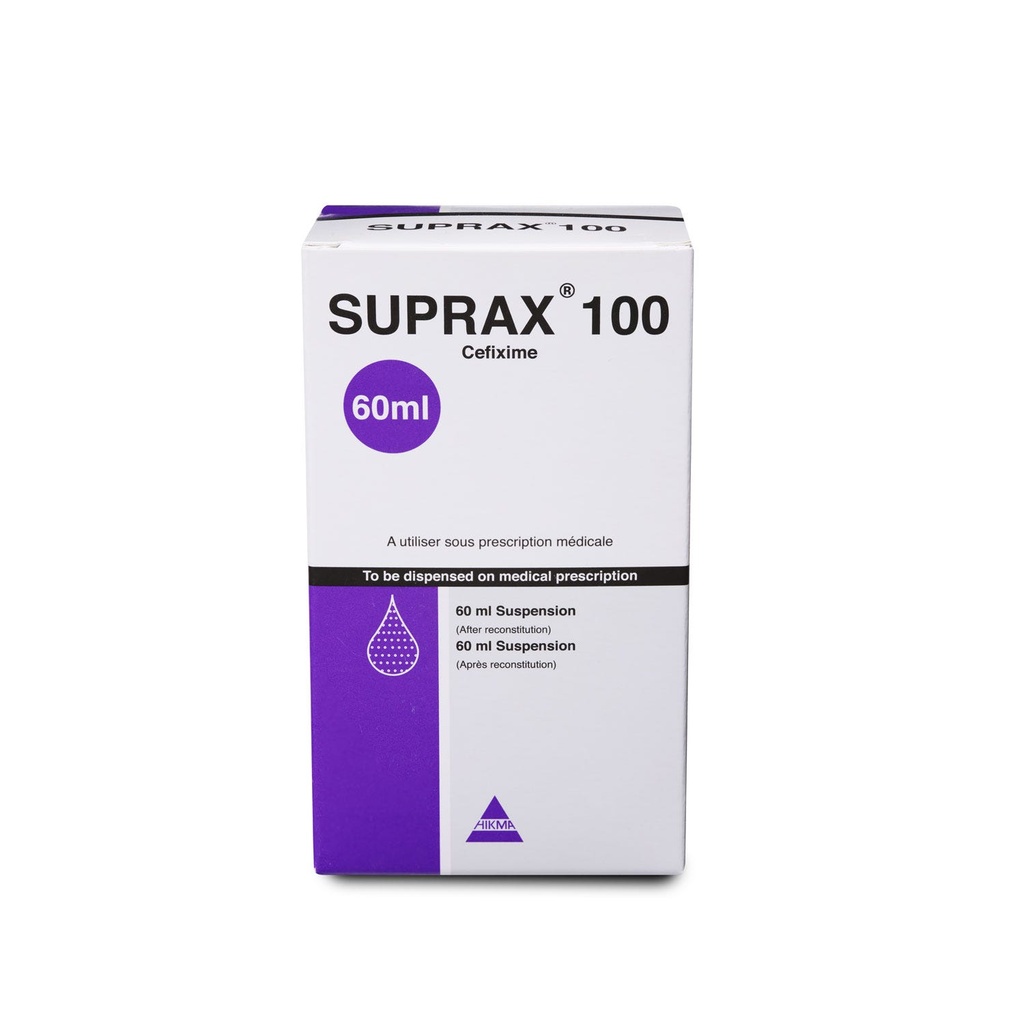 Suprax 100 mg Suspension 60 ml