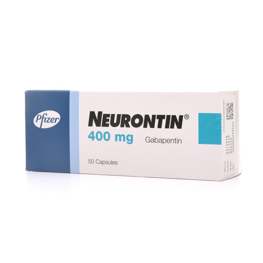 Neurontin 400 mg Capsule 50pcs