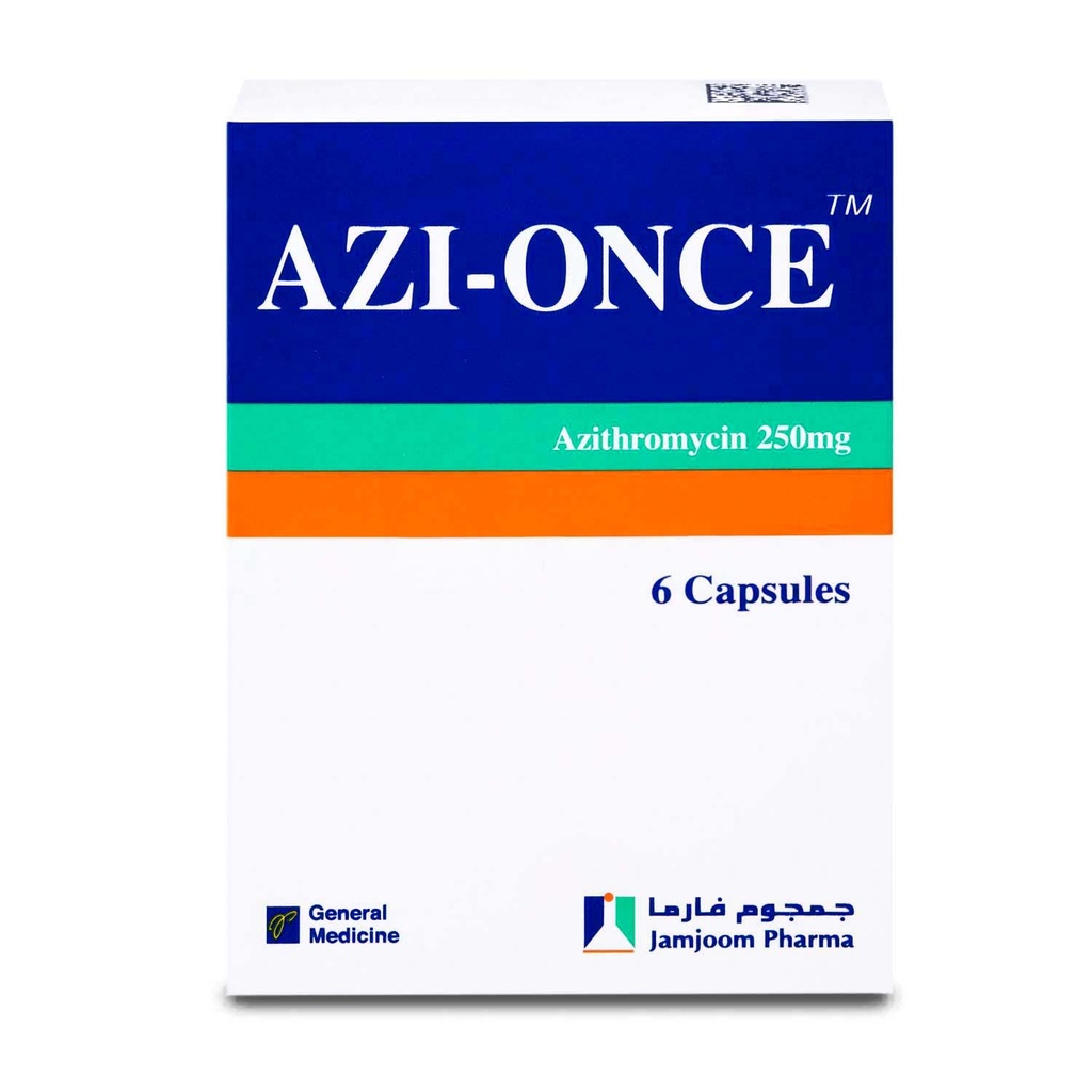 Azi-Once 250 mg Capsule 6pcs