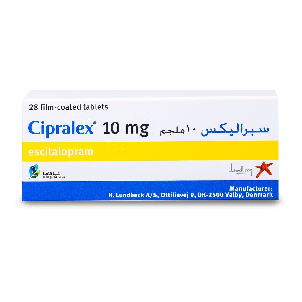 Cipralex 10 mg Tablet 28pcs