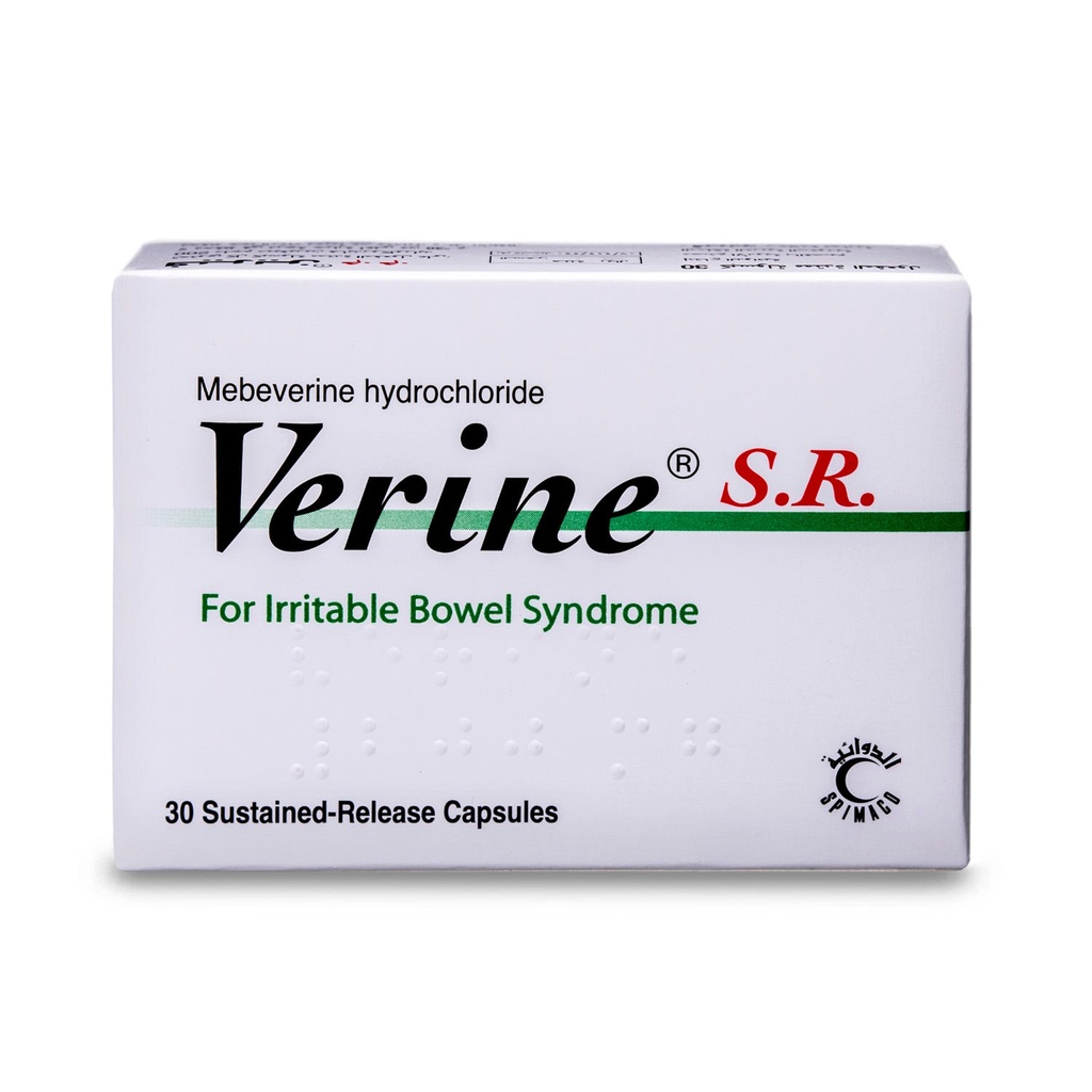 Verine-Sr 200 mg Capsule 30pcs