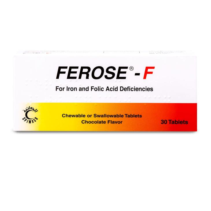 [Polymaltose, Folic Acid] Ferose-F 30 Tab