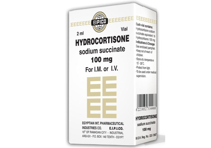 [Hydrocortisone Sodium Succinate] Hydrocortisone 100M Vial+Solvent 2Ml Amp