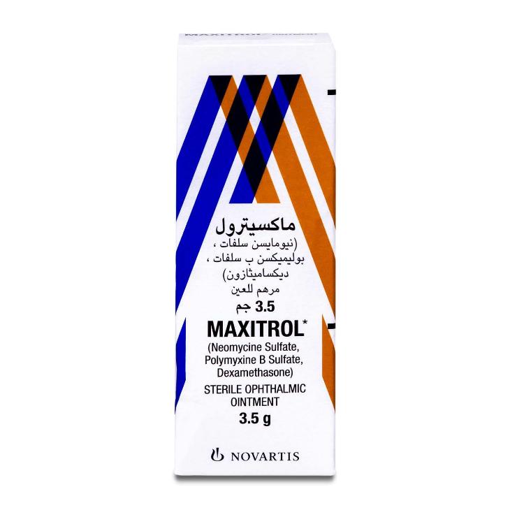 [Neomycin Sulphate, Polymyxin B Sulphate, Dexamethasone] Maxitrol Eye Oint.