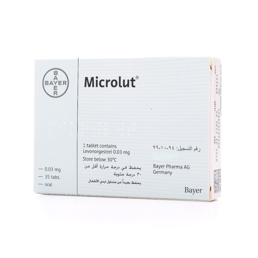 Microlut 0.03Mg Tab.