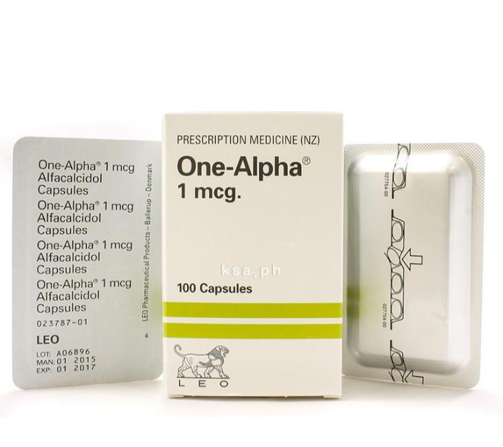 One-Alpha  Caps 1.0 Microgm.