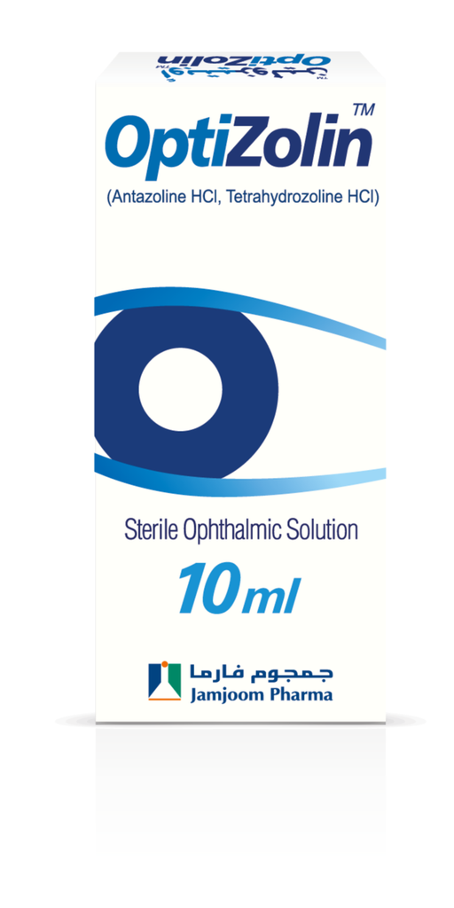 [Antazoline Sulphate, Tetrahydrozoline] Optizolin Opthalmic Solution