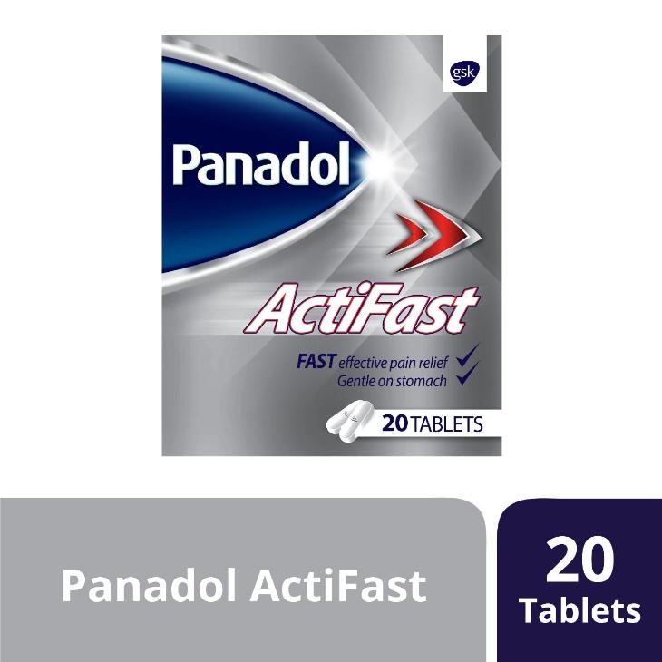 [Paracetamol, Sodium Bicarbonate] Panadol-Actifast 500 mg Tablet 20pcs