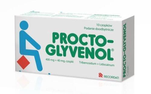 [Tribenoside, Lidocaine] Procto-Glyvenol Supp.