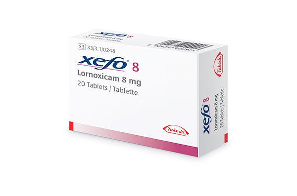 Xefo 8 mg Tablet 20pcs