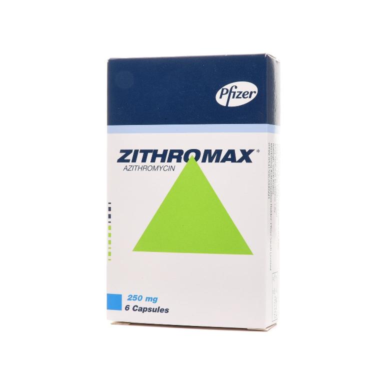 Zithromax 250 mg Capsule 6pcs