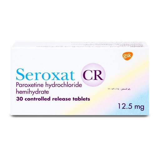 Seroxat-CR 12.5 mg Tablet 30pcs