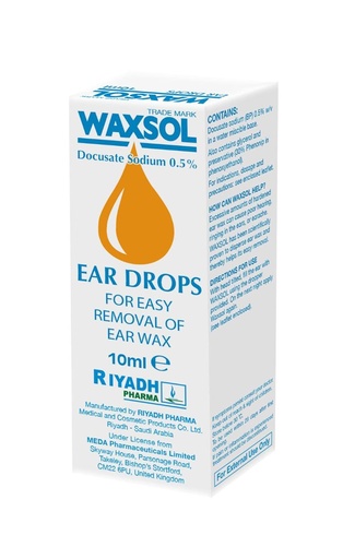 Waxol Ear Drops