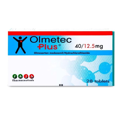 Olmetec Plus 40/12.5 MG 28 TAB