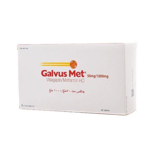 Galvus Met 50/1000 mg Tablets 60