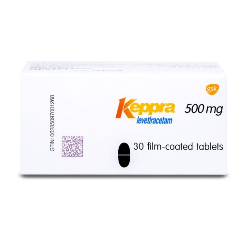 Keppra 500 mg Tablet 30pcs
