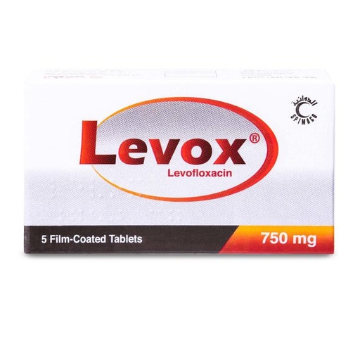 Levox 750mg Tablet 5