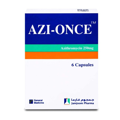 Azi-Once 250 mg Capsule 6pcs