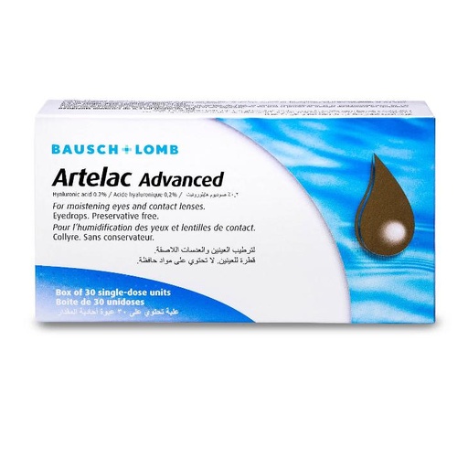 Artelac Advanced 0.2% Eye Drop 30 Pcs