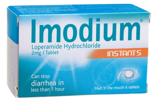 Imodium 2 mg Instant Melt Tablet 6 pcs