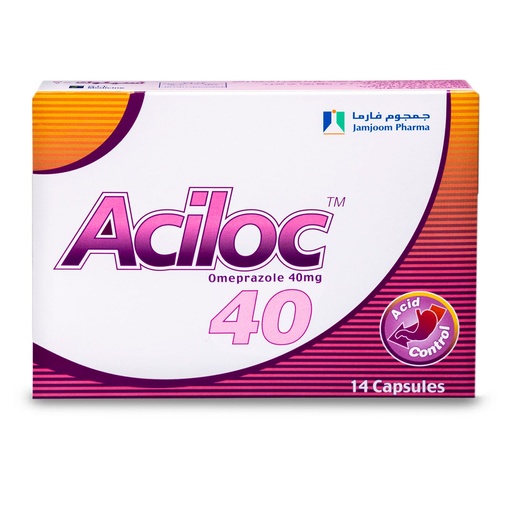 Aciloc 40 mg Capsule 14pcs