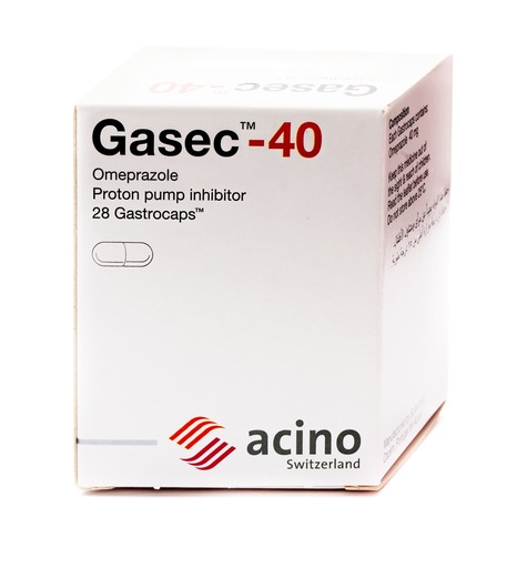 Gasec 40 mg Capsule 28pcs