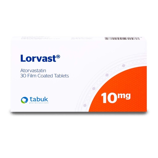 Lorvast 10 mg Tablet 30pcs
