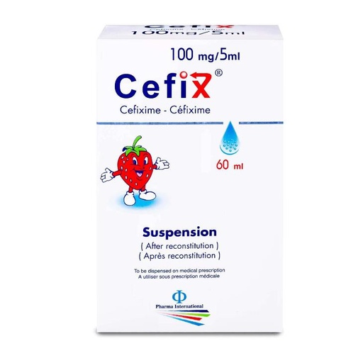 Cefix 100 mg Suspension 60 ml