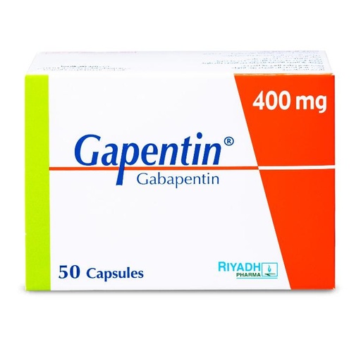 Gapentin 400 mg Capsule 50pcs