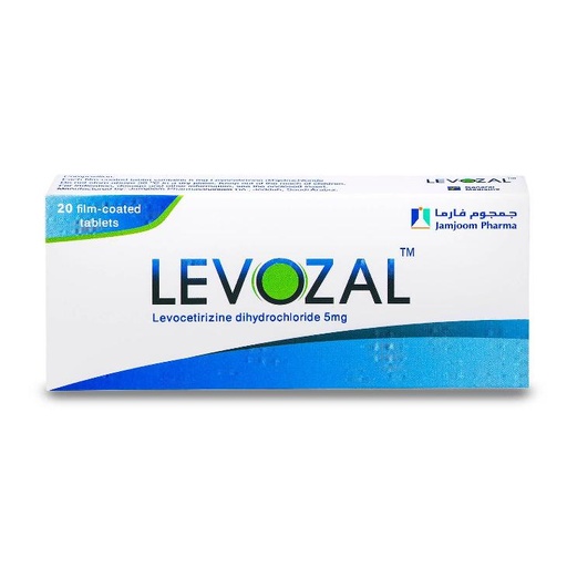 Levozal 5 mg Tablet 20 Piece