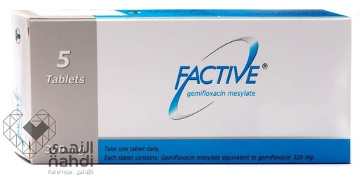 Factive 320 mg Tablet 5pcs