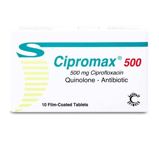Cipromax 500 mg Tablet 10pcs