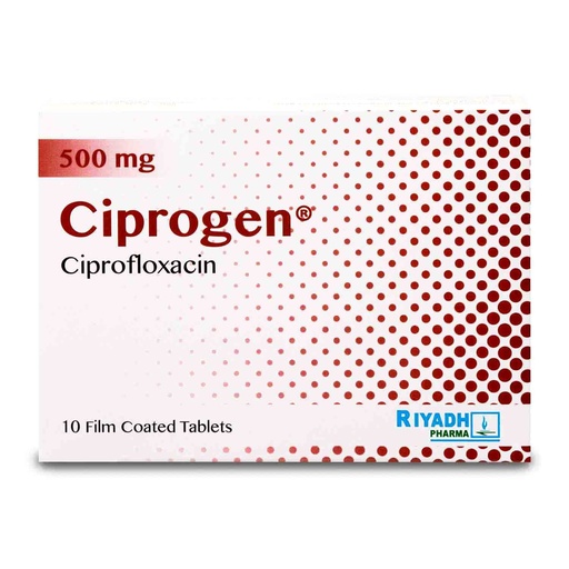Ciprogen 500 mg Tablet 10pcs