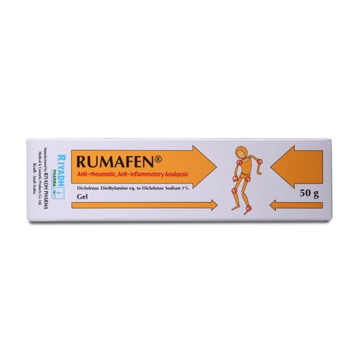 Rumafen gel 1% 50 gm
