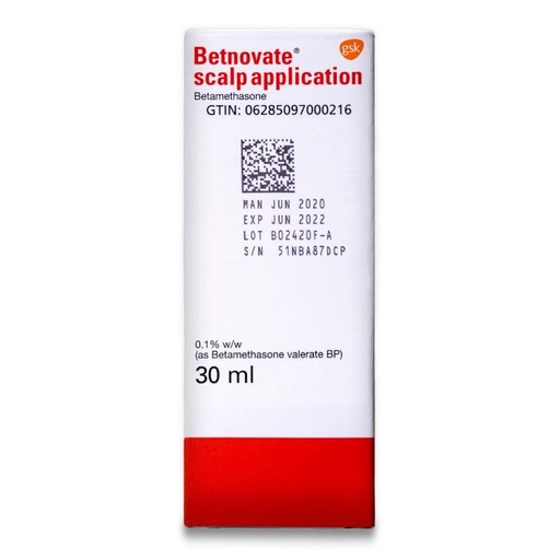 Betnovate 0.1% Scalp Application