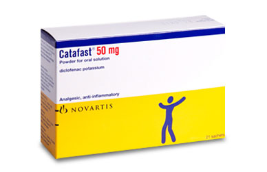 Catafast 50 mg Sachet 9 pcs