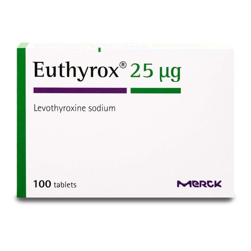 Euthyrox 25 mg / 100 Tabs 