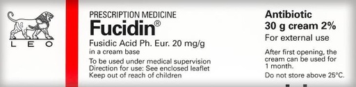 [Fusidic Acid] Fucidin 30 gm Cream (2%)