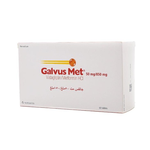 Galvus Met 50/850 mg Tablets 60