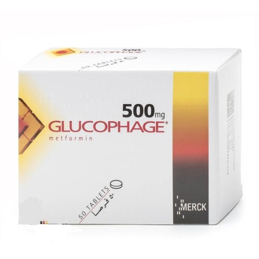 Glucophage 500 mg Tablet 50pcs