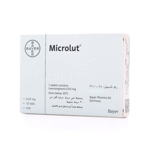 [Levonorgestrel] Microlut 0.03Mg Tab.