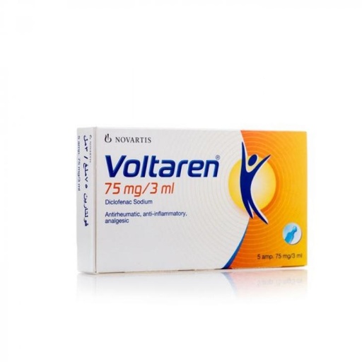 Voltaren 75 mg Ampoule 5pcs 3 ml