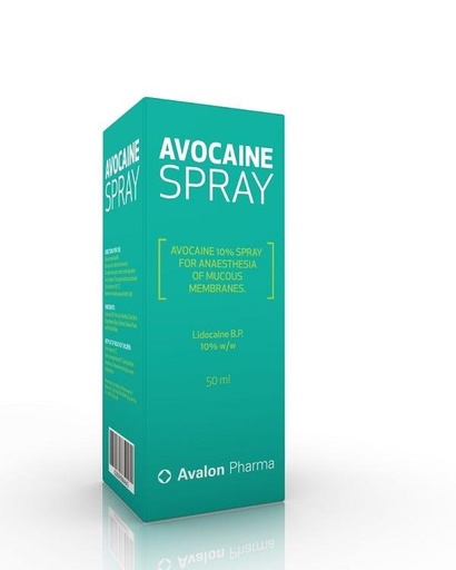 Avalon Avocaine 10% spray